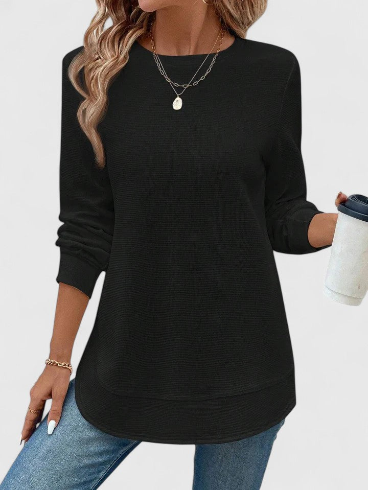 Sorelle | Elegant O-Neck Long Sleeve