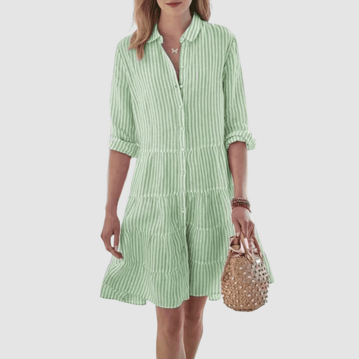 Lyza | Breezy Striped Dress
