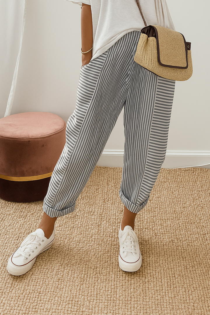 Marlyn | Striped Pants