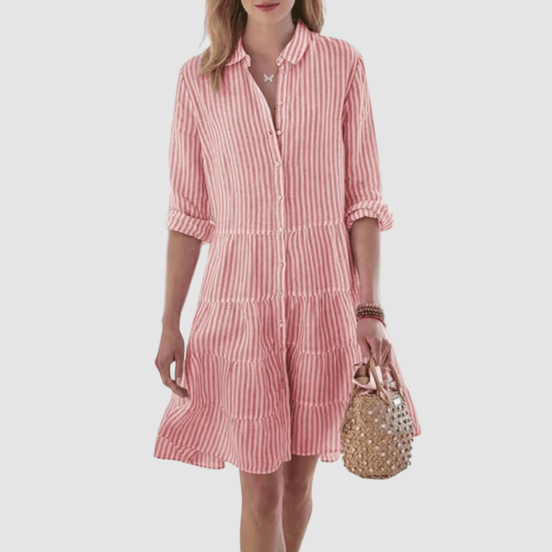 Lyza | Breezy Striped Dress