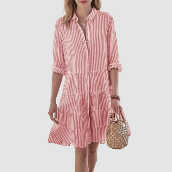 Lyza | Breezy Striped Dress