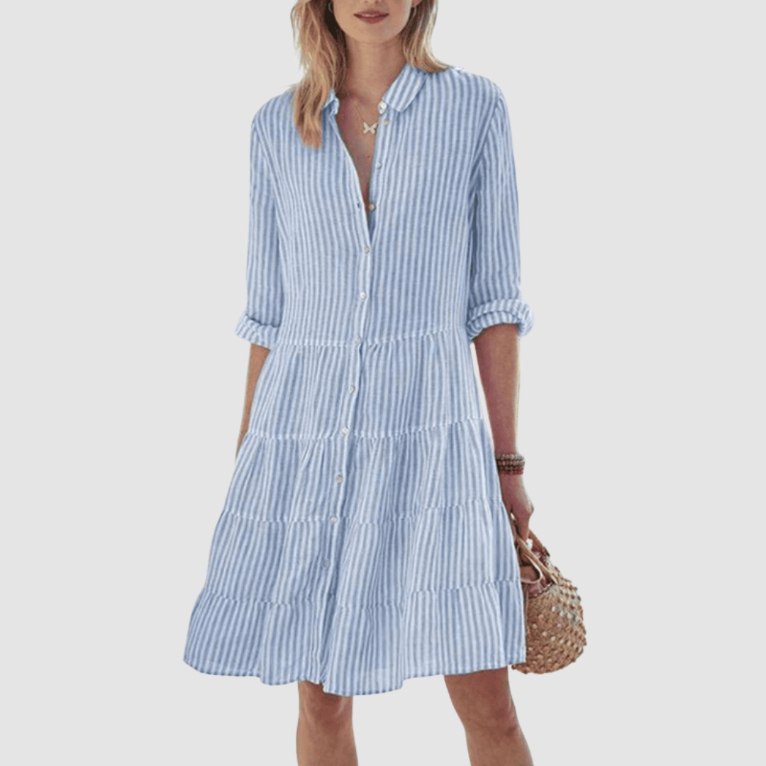 Lyza | Breezy Striped Dress