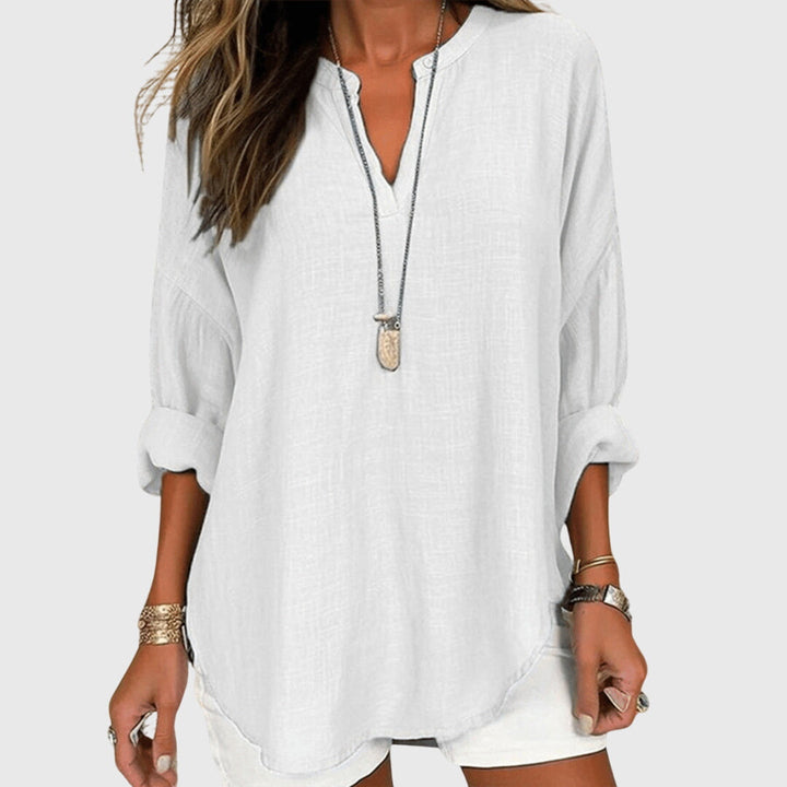 Annie | Flowy Elegant Beach Shirt