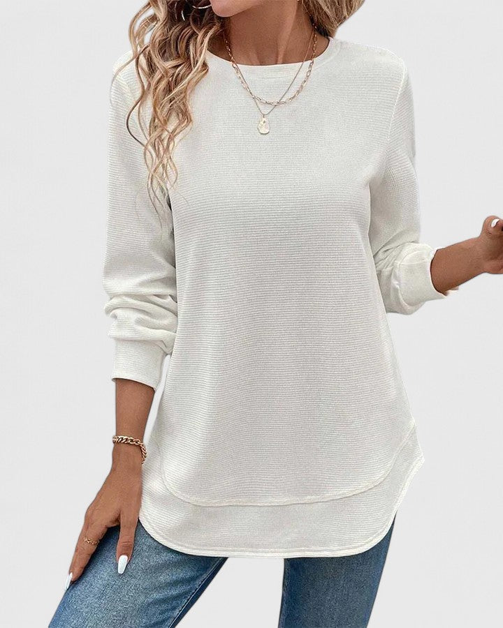Sorelle | Elegant O-Neck Long Sleeve